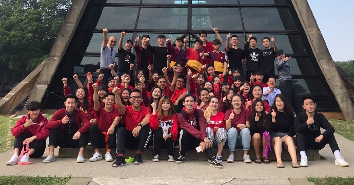國際學院跨年快閃活動Tunghai Flash Mob!