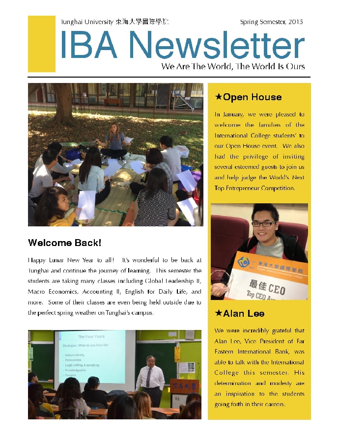 2014 Newsletter Vol.4