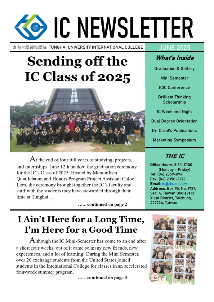2025 June Newsletter